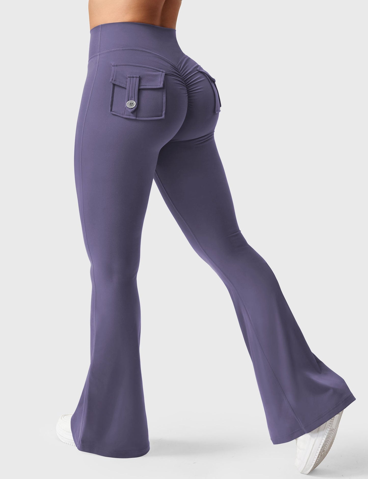 Victoria Fitness | Leggings acampanados con bolsillos