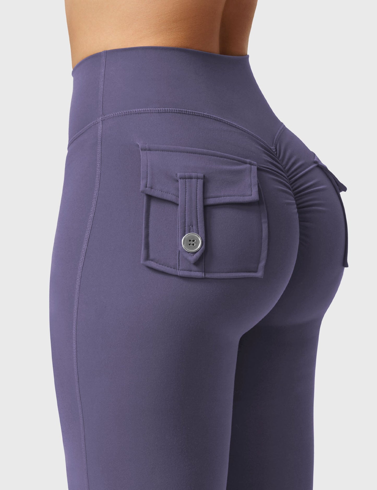 Victoria Fitness | Leggings acampanados con bolsillos