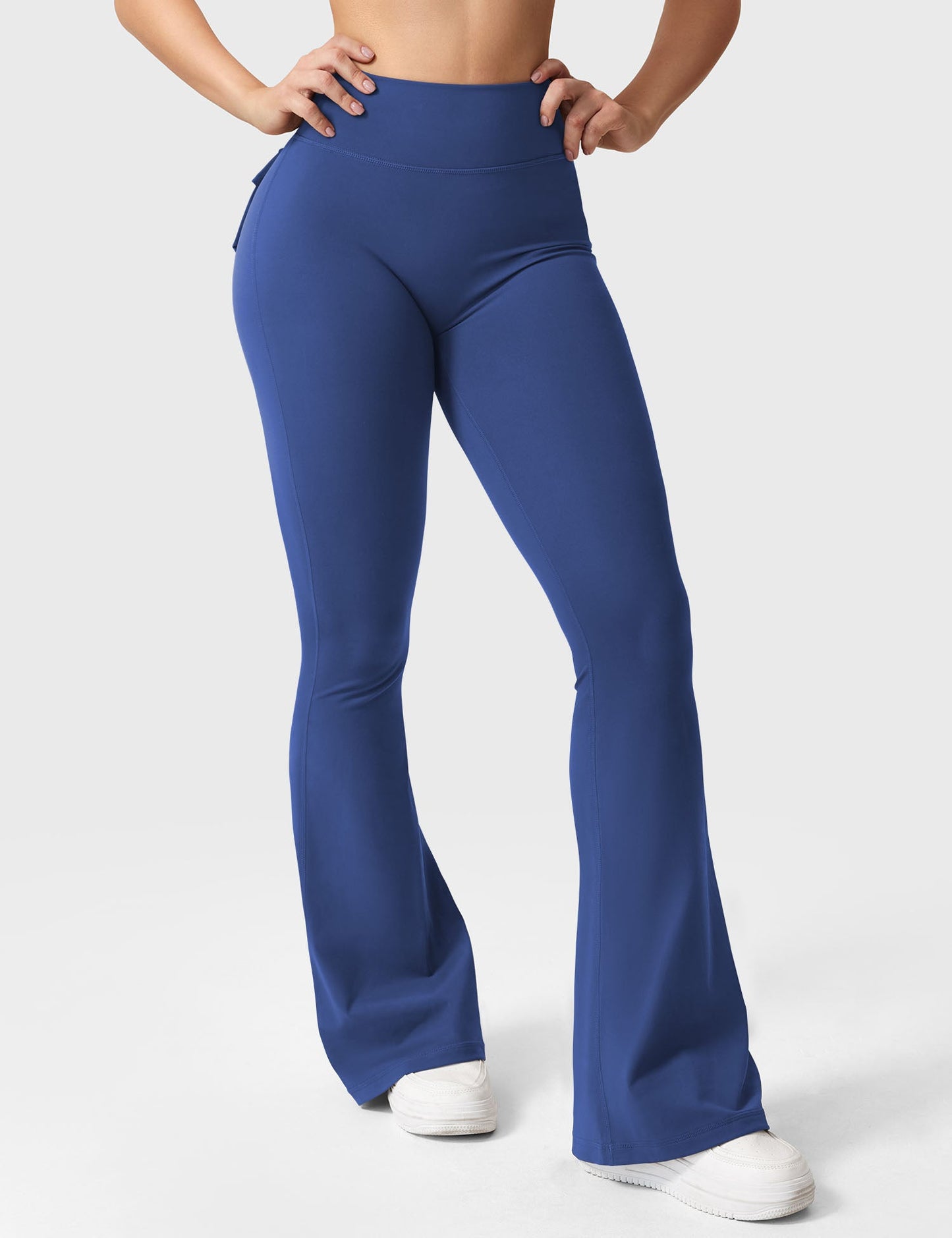 Victoria Fitness | Leggings acampanados con bolsillos