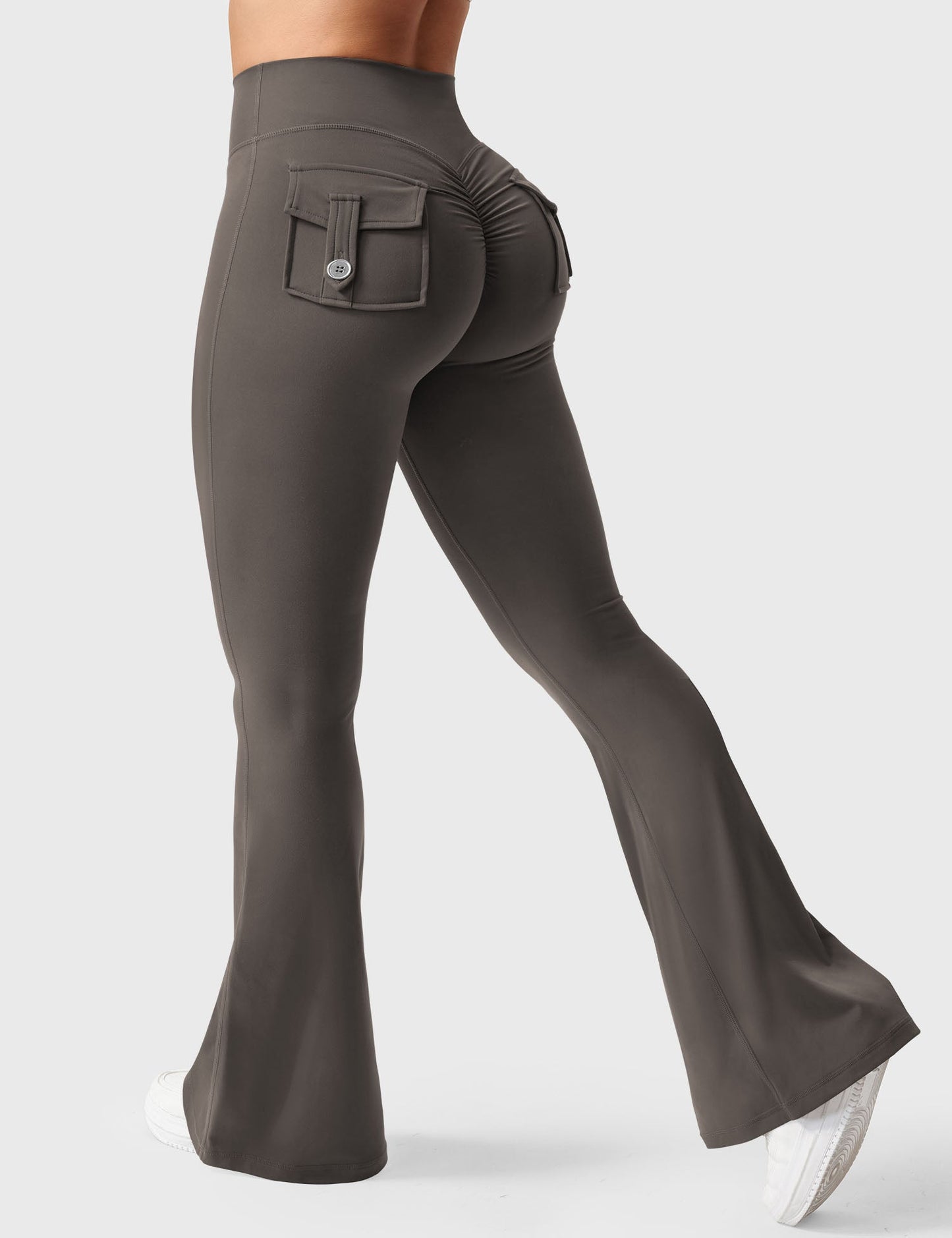 Victoria Fitness | Leggings acampanados con bolsillos