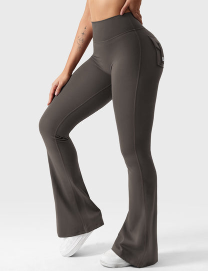 Victoria Fitness | Leggings acampanados con bolsillos
