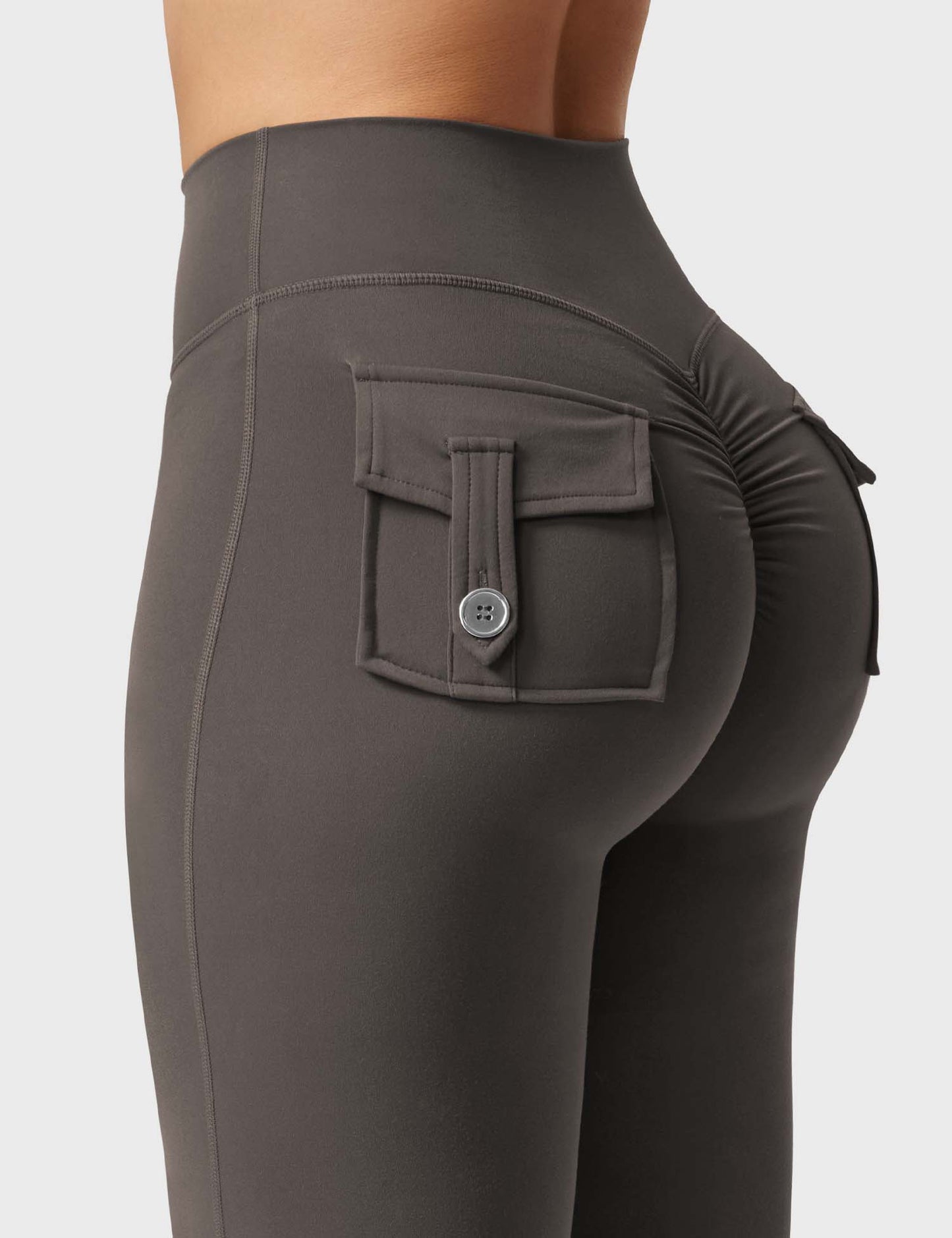 Victoria Fitness | Leggings acampanados con bolsillos