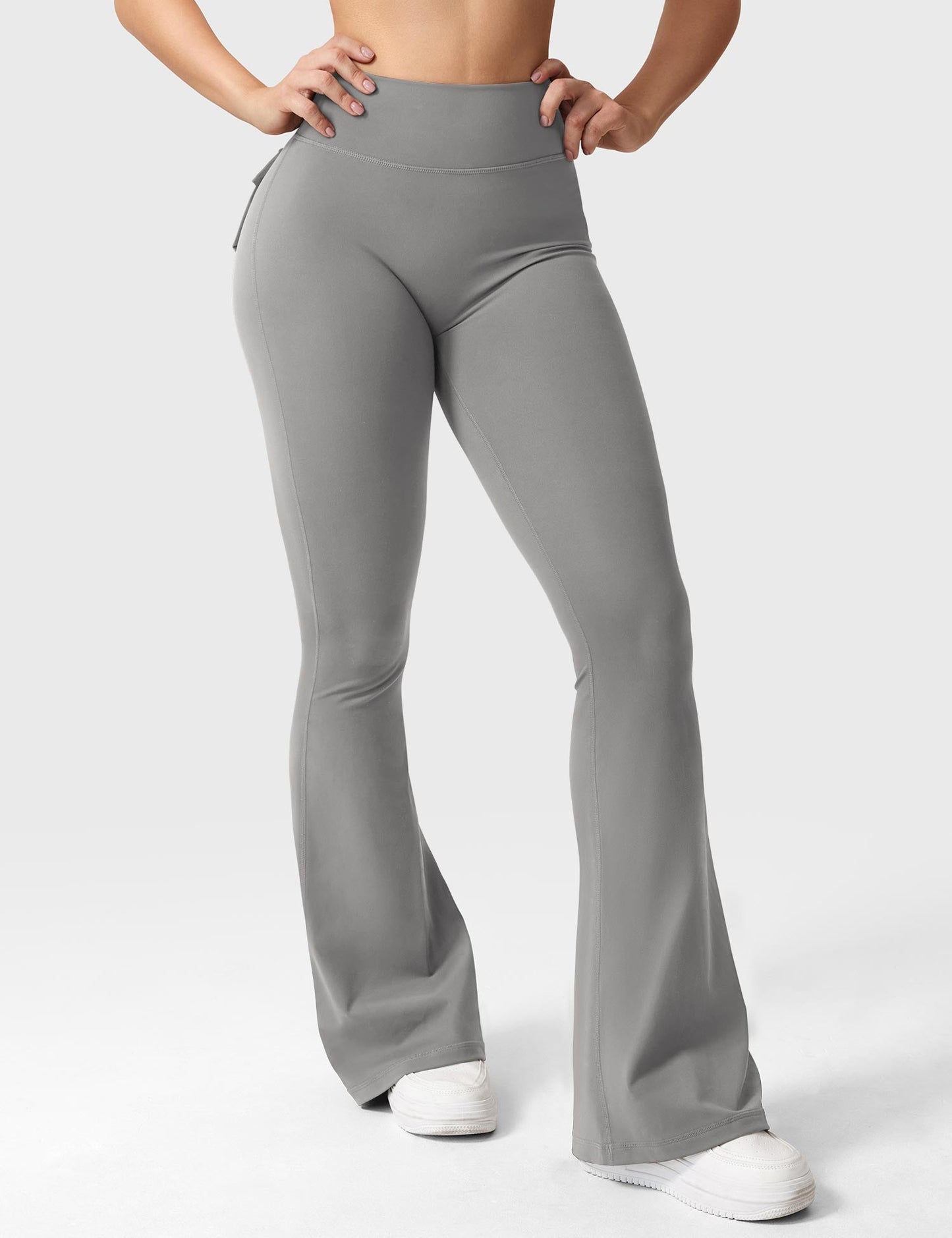 Victoria Fitness | Leggings acampanados con bolsillos