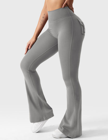 Victoria Fitness | Leggings acampanados con bolsillos