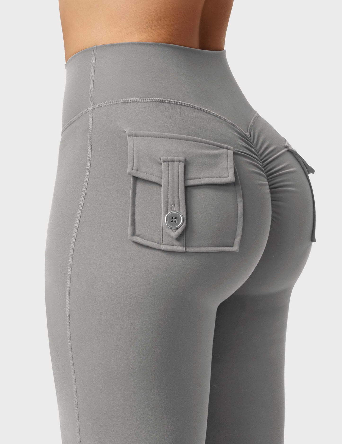 Victoria Fitness | Leggings acampanados con bolsillos