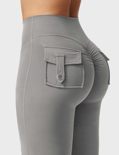 Victoria Fitness | Leggings acampanados con bolsillos