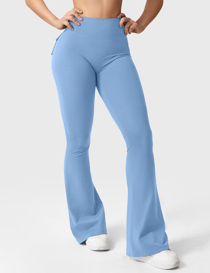 Victoria Fitness | Leggings acampanados con bolsillos