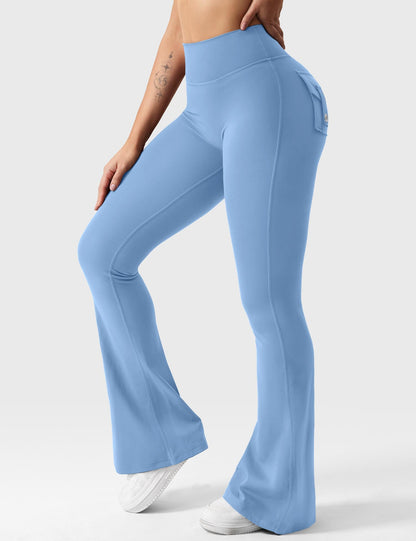 Victoria Fitness | Leggings acampanados con bolsillos