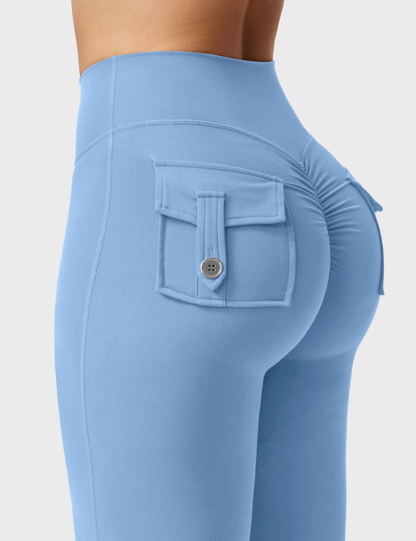 Victoria Fitness | Leggings acampanados con bolsillos