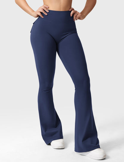 Victoria Fitness | Leggings acampanados con bolsillos