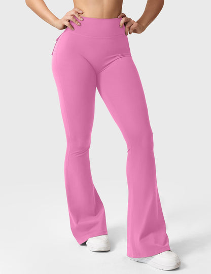 Victoria Fitness | Leggings acampanados con bolsillos