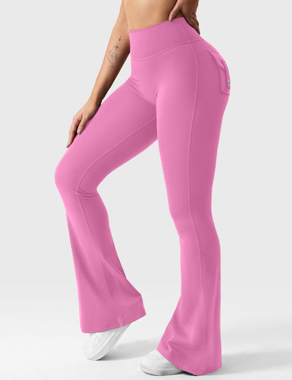 Victoria Fitness | Leggings acampanados con bolsillos