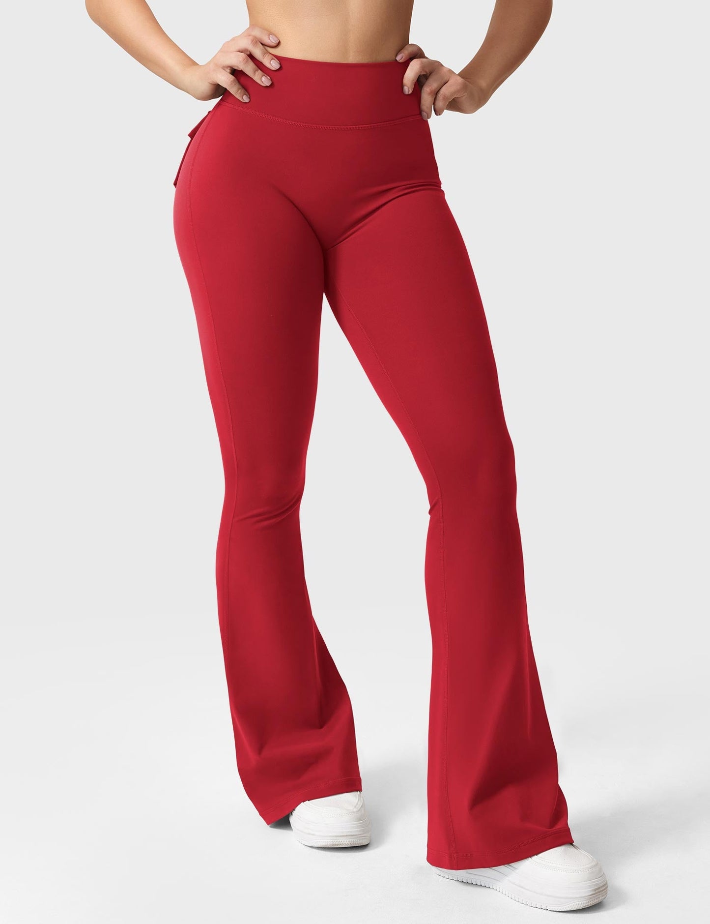 Victoria Fitness | Leggings acampanados con bolsillos