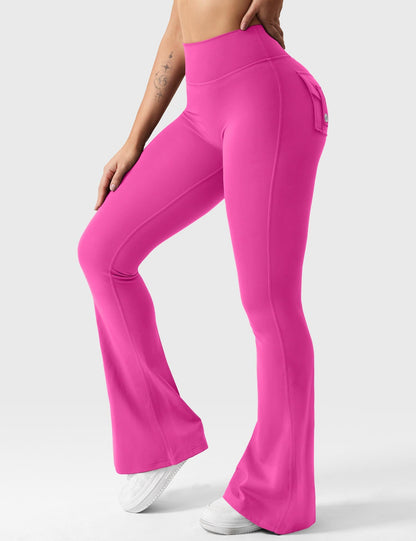 Victoria Fitness | Leggings acampanados con bolsillos