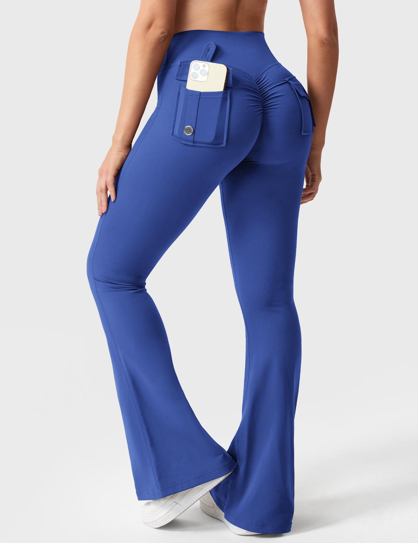 Victoria Fitness | Leggings acampanados con bolsillos