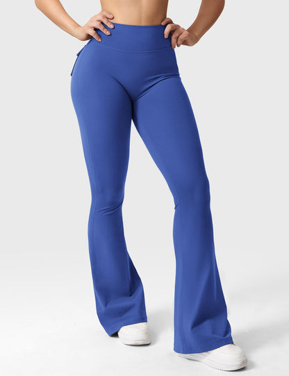 Victoria Fitness | Leggings acampanados con bolsillos