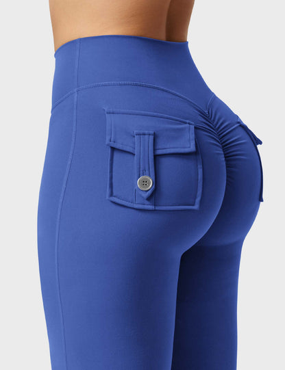 Victoria Fitness | Leggings acampanados con bolsillos