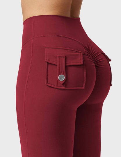Victoria Fitness | Leggings acampanados con bolsillos