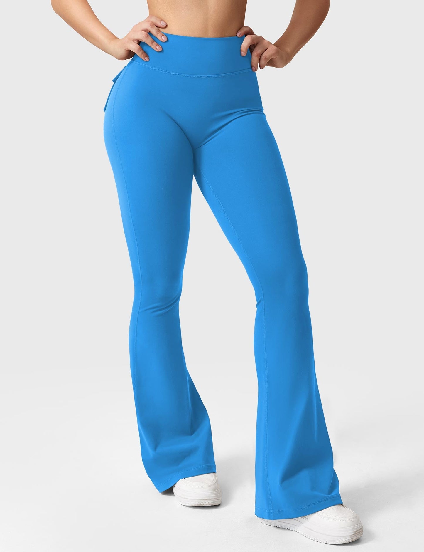 Victoria Fitness | Leggings acampanados con bolsillos