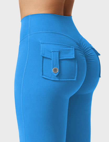 Victoria Fitness | Leggings acampanados con bolsillos